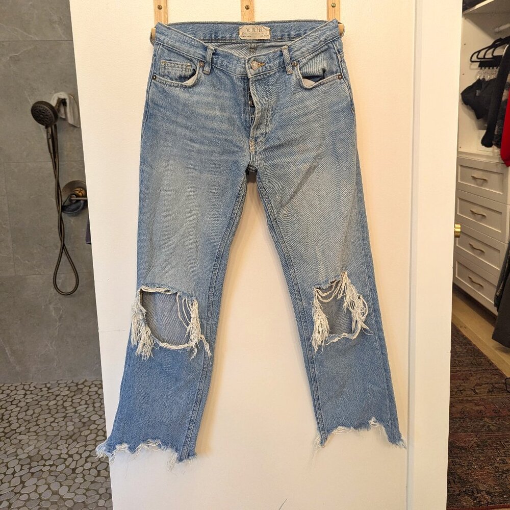 Free People Ripped Jeans